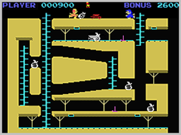 Bagman - Screenshot - Gameplay (World) - 256x192