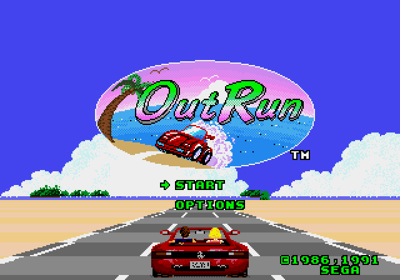 OutRun - Screenshot - Game Select (World) - 640x448