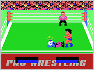 Champion Pro Wrestling - Screenshot - Gameplay (World) - 256x192