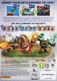 Skylanders: Spyro's Adventure - Box - Back (Europe) - 6051x8611