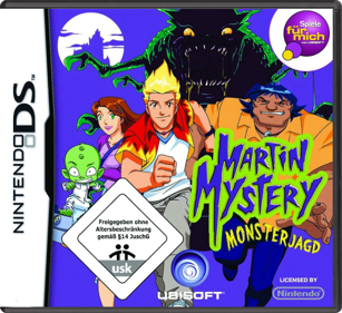 Martin Mystery: Monster Invasion - Box - Front - Reconstructed (Germany) - 774x708