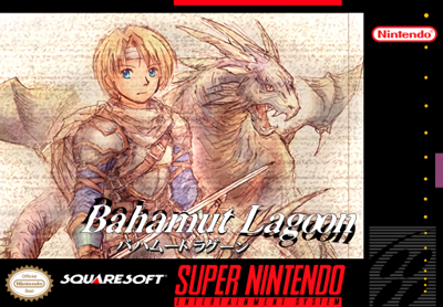 Bahamut Lagoon - Fanart - Box - Front (United States) - 512x356