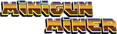 Minigun Miner - Clear Logo (World) - 640x186