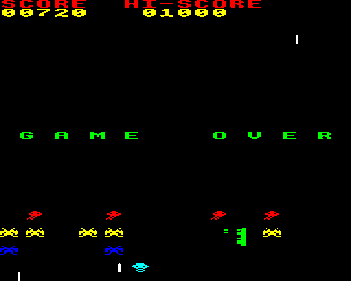 Intruders - Screenshot - Game Over (Europe) - 320x256