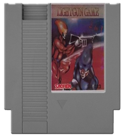 Lightgun Game 2 in 1: Cosmocop / Cyber Monster - Fanart - Cart - Front (Asia) - 543x600