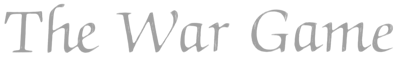The War Game - Clear Logo (Europe) - 2145x314