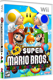 D.U Super Mario Bros.: Anniversary Edition - Box - 3D (South America) - 1000x1516