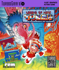 Legend of Hero Tonma - Box - Front - Reconstructed (United States) - 750x877