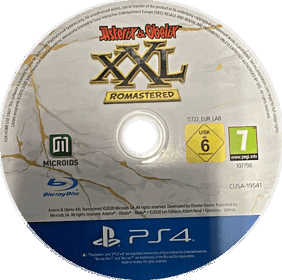 Asterix & Obelix XXL Romastered - Disc (Europe) - 1363x1354