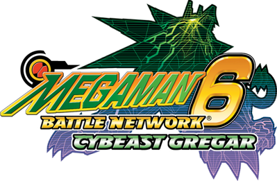 Megaman Battle Network 6: Cybeast Gregar - Clear Logo (North America) - 512x335