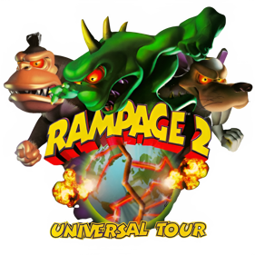 Rampage 2: Universal Tour - Clear Logo (World) - 1000x1000