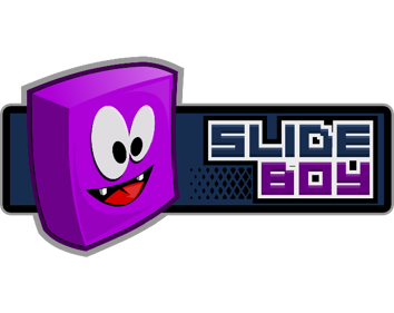 Slide Boy in Maze Land - Clear Logo (World) - 630x500