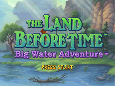 The Land Before Time: Big Water Adventure - Screenshot - Game Title (World) - 640x480