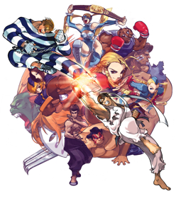 Street Fighter Zero 3 - Square (Japan) - 1862x2048