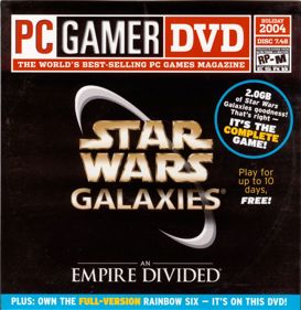 Star Wars Galaxies: An Empire Divided - Box - Front (North America) - 778x800