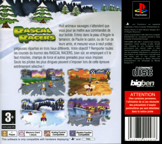 Rascal Racers - Box - Back (France) - 765x680