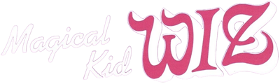 Magical Kid Wiz - Clear Logo (World) - 1000x300