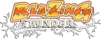 Blazing Thunder - Clear Logo (World) - 1200x474