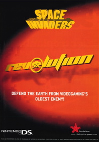 Space Invaders Revolution - Advertisement Flyer - Front (United Kingdom) - 1753x2500