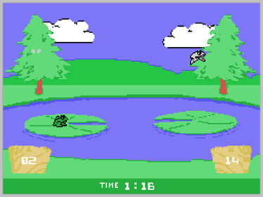 Frog Feast - Screenshot - Gameplay (World) - 256x192