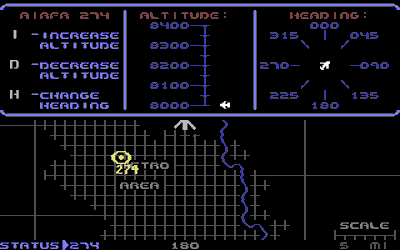 ATC: Air Traffic Controller - Screenshot - Gameplay (North America) - 320x200