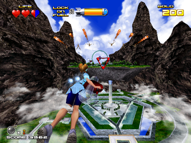 Planet Harriers - Screenshot - Gameplay (World) - 640x480