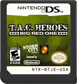 T.A.C. Heroes: Big Red One - Cart - Front (North America) - 517x564
