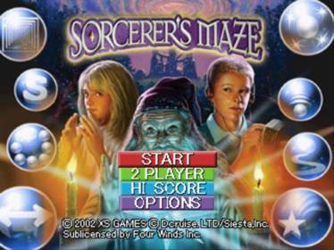 Sorcerer's Maze - Screenshot - Game Title (North America) - 640x480