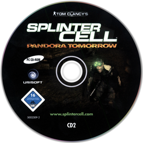 Tom Clancy's Splinter Cell: Pandora Tomorrow - Disc (Europe) - 1406x1406