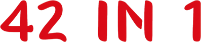 42 in 1 - Clear Logo (World) - 1561x326