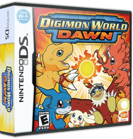 Digimon World Dawn - Box - 3D (North America) - 575x598
