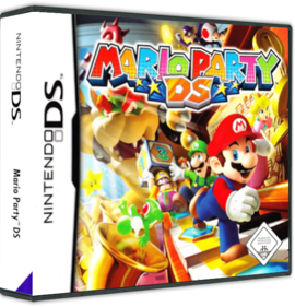 Mario Party DS - Box - 3D (Germany) - 575x598