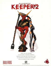 Dungeon Keeper 2 - Advertisement Flyer - Front (United Kingdom) - 2332x3000
