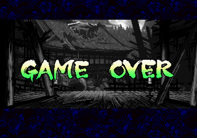 Samurai Spirits: Amakusa Kourin - Screenshot - Game Over (Japan) - 640x448