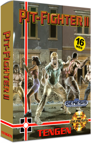 Pit-Fighter II - Box - 3D (North America) - 876x1373