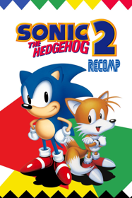 Sonic the Hedgehog 2 Recomp - Fanart - Box - Front (World) - 600x900