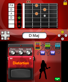 Music On: Electric Guitar - Screenshot - Gameplay (World) - 400x480