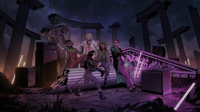 Illustration of Stray Gods: The Roleplaying Musical