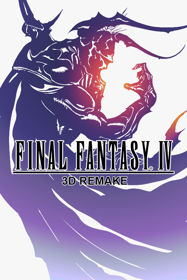 Final Fantasy IV (3D Remake) - Fanart - Box - Front (World) - 600x900