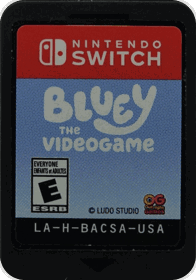 Bluey: The Videogame - Cart - Front (North America) - 686x979