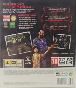 The Walking Dead - Box - Back (Europe) - 1201x1383