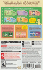 Big Brain Academy: Brain vs. Brain - Box - Back (North America) - 495x800