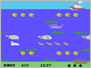 Frogger II: Threeedeep! - Screenshot - Gameplay (North America) - 256x192