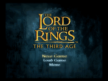 The Lord of the Rings: The Third Age - Screenshot - Game Title (North America) - 2560x1920