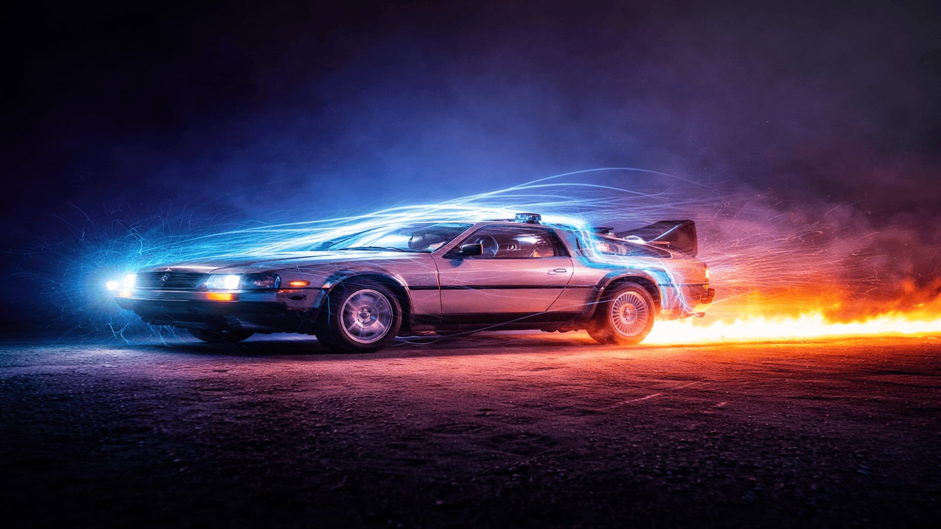 Illustration of Back to the Future: The Pinball