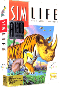 SimLife: The Genetic Playground - Box - 3D (United Kingdom) - 850x1244