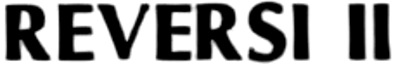 Reversi II - Clear Logo (North America) - 230x37