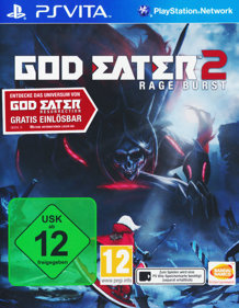 God Eater 2: Rage Burst - Box - Front (Germany) - 600x773