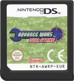 Advance Wars: Dual Strike - Cart - Front (Europe) - 517x564