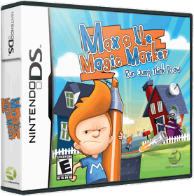 Max & the Magic Marker - Box - 3D (North America) - 868x878